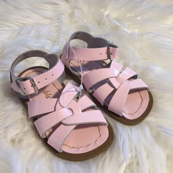 Salt Water Sandals by Hoy Shoes Nwob Blush Pink Salt Water Sandals